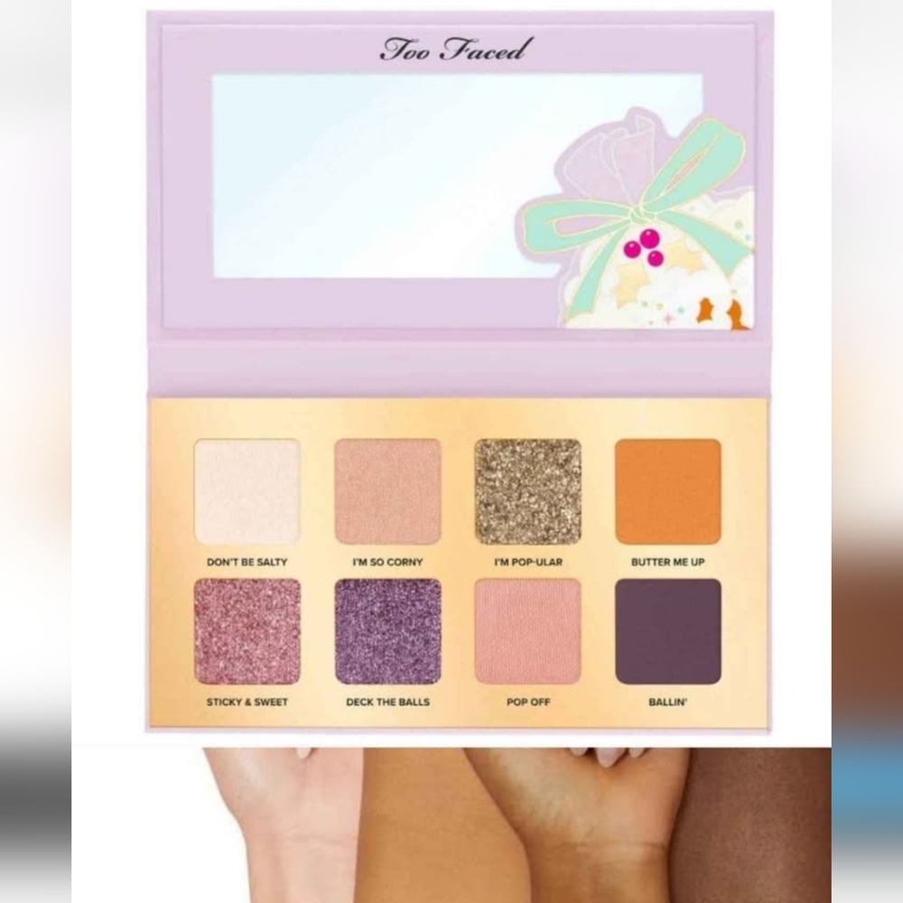 Too Faced Popcorn Balls Eye Shadow Palette NIB